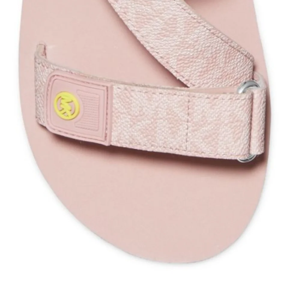 MICHAEL Michael Kors Oaklee Monogram Platform Sandals - Picture 2 of 4